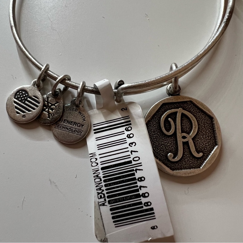 NWT - Alex & Ani “R” Initial Bracelet - Picture 12 of 13
